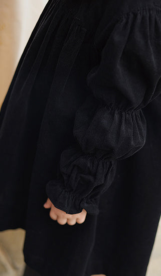 Midnight Corduroy Dress