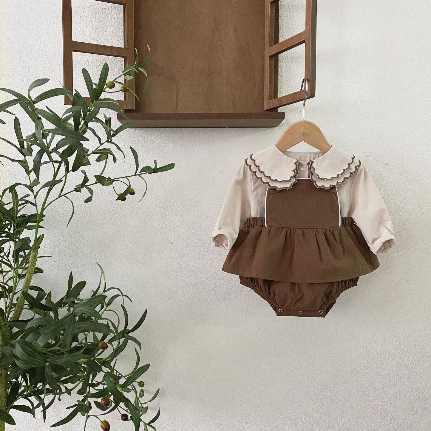 Alana Blouse + Overall Set/Separates