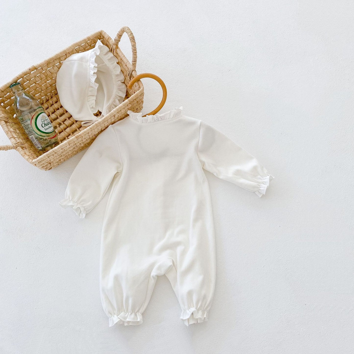 Izzie Romper + Bonnet Set