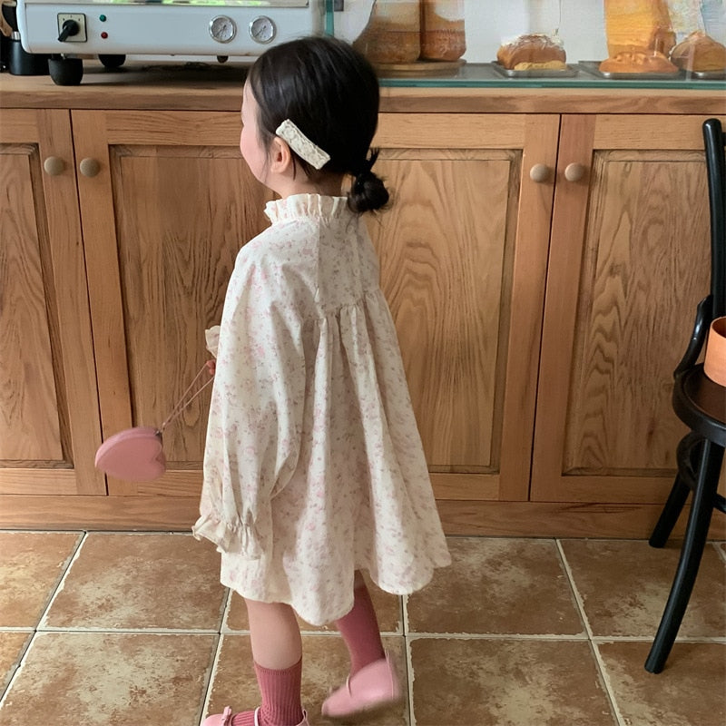 Eva Floral Smock Dress