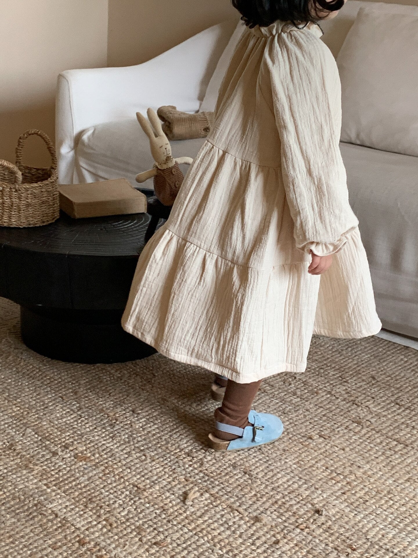 Thatched Smock Dress