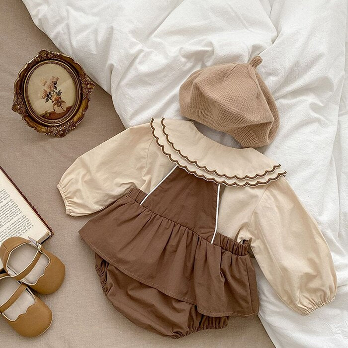 Alana Blouse + Overall Set/Separates