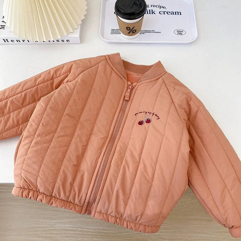 Cherry Quilted Jacket