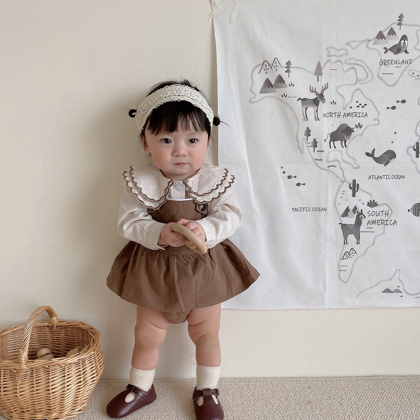 Alana Blouse + Overall Set/Separates