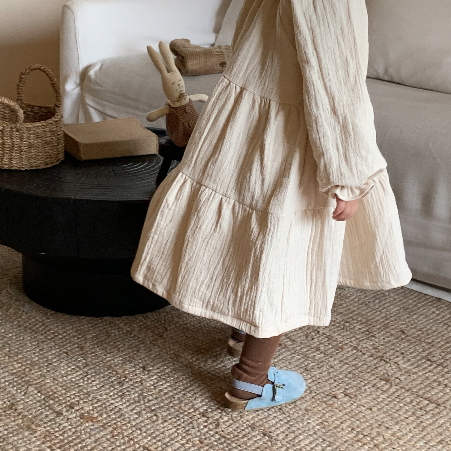 Thatched Smock Dress