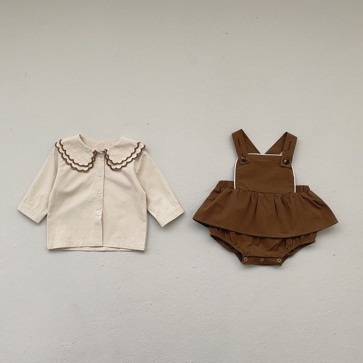 Alana Blouse + Overall Set/Separates