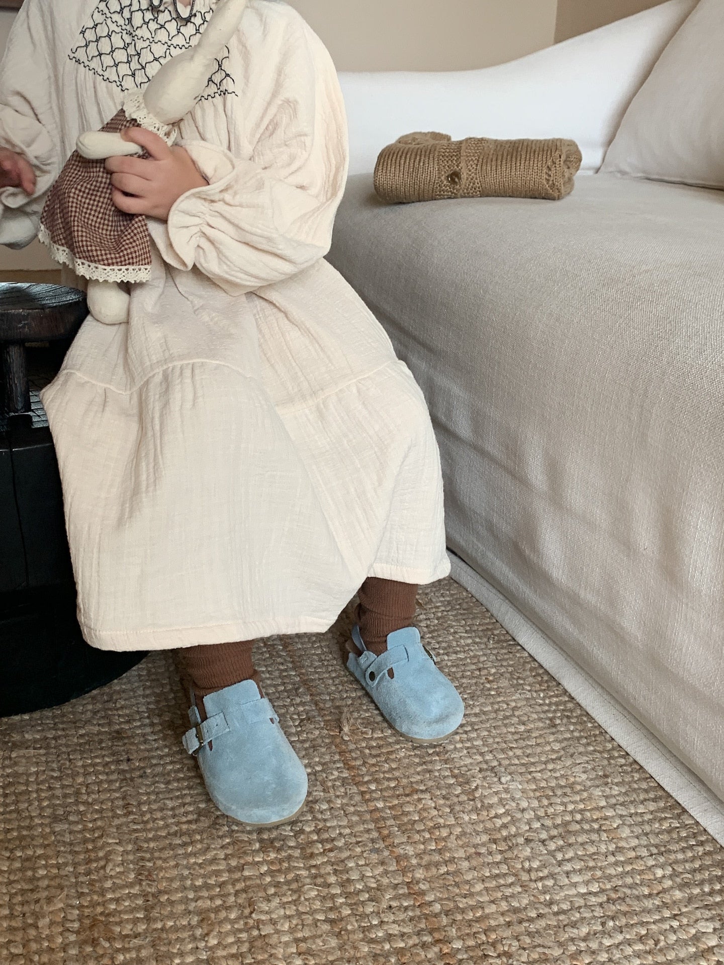 Thatched Smock Dress