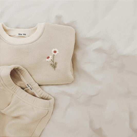 Daisy Embroidered Tracksuit