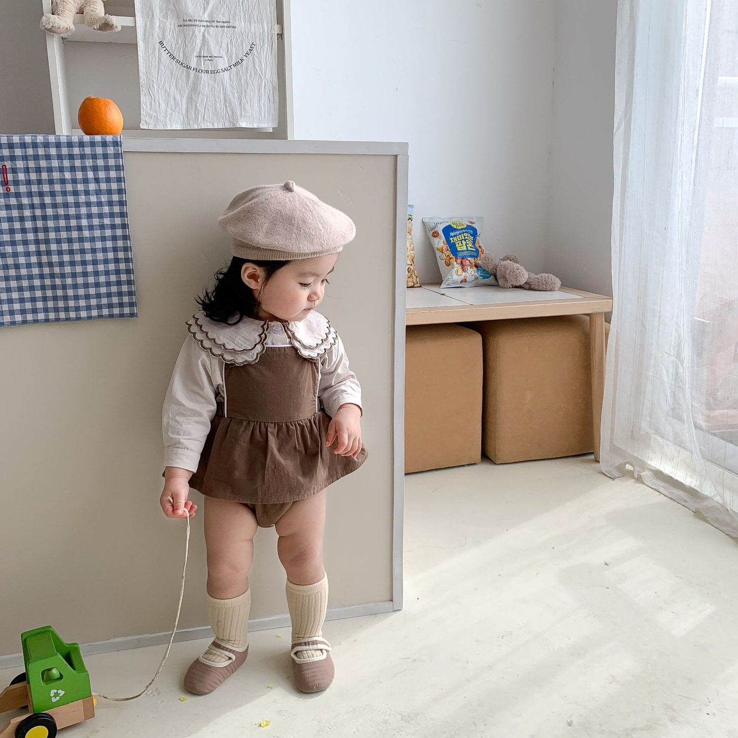 Alana Blouse + Overall Set/Separates
