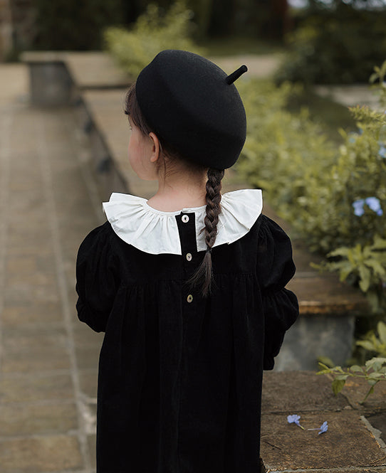 Midnight Corduroy Dress