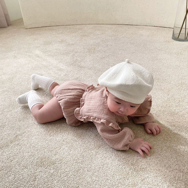 Lotus Cotton Top + Bloomer Set