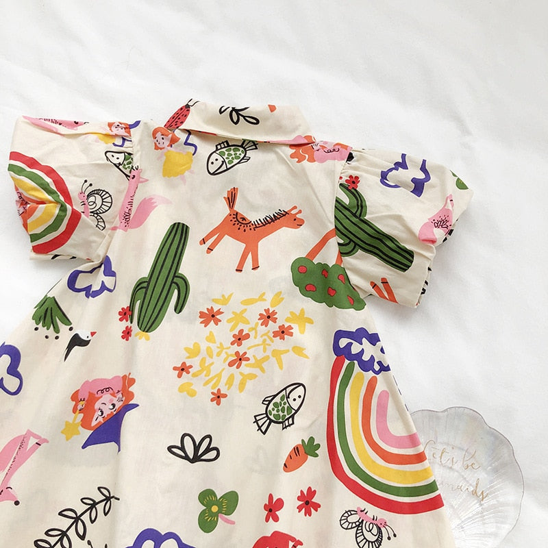 Dahlia Graffiti Dress