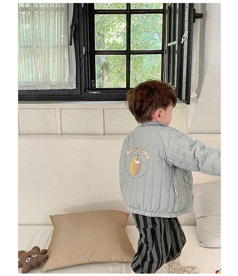 Embroidered Quilted Jacket (Multi)