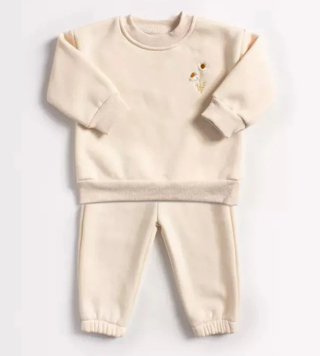 Daisy Embroidered Tracksuit