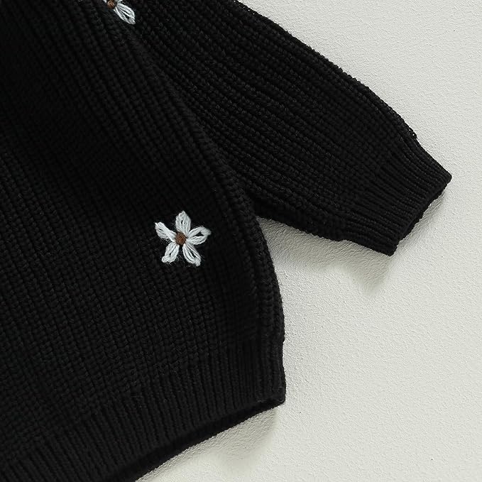 Daisy Embroidered Knit Jumper