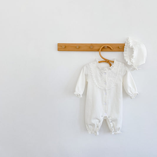 Izzie Romper + Bonnet Set