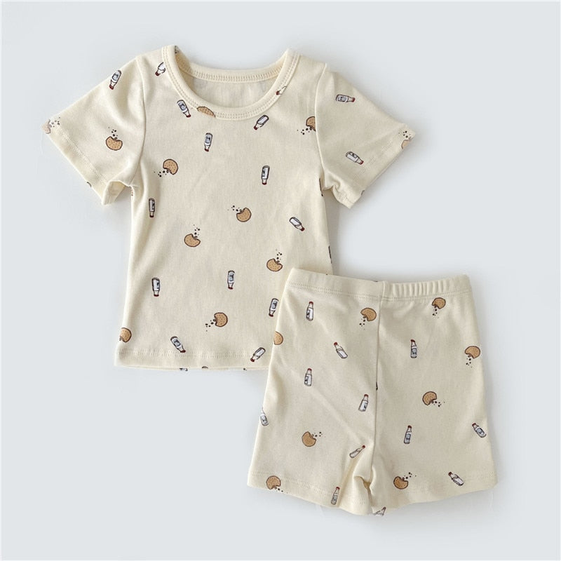 Milk 'n' Cookies Shorts Set