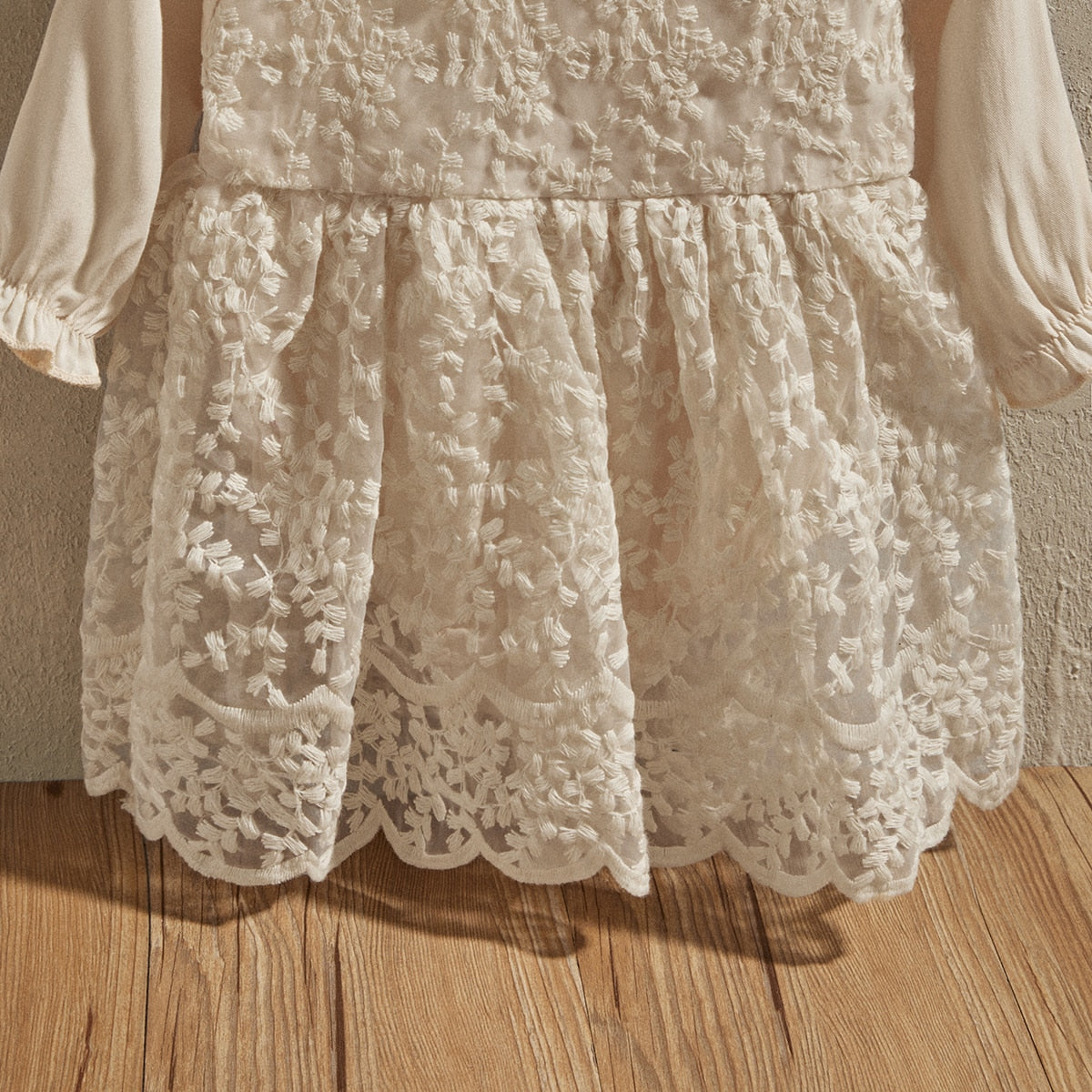 Sweet Lace Romper Dress